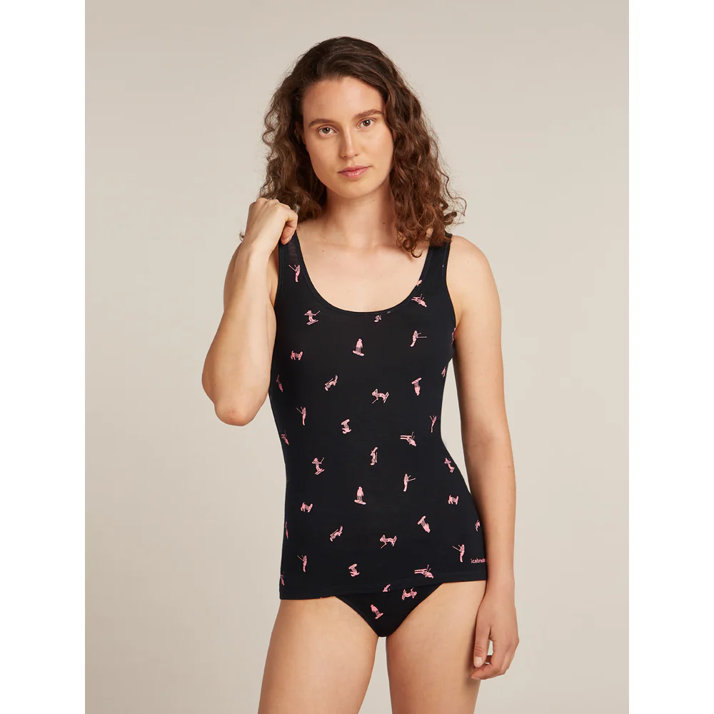 Icebreaker Merino 150 Siren Tank Snow Day Womens - Image 7