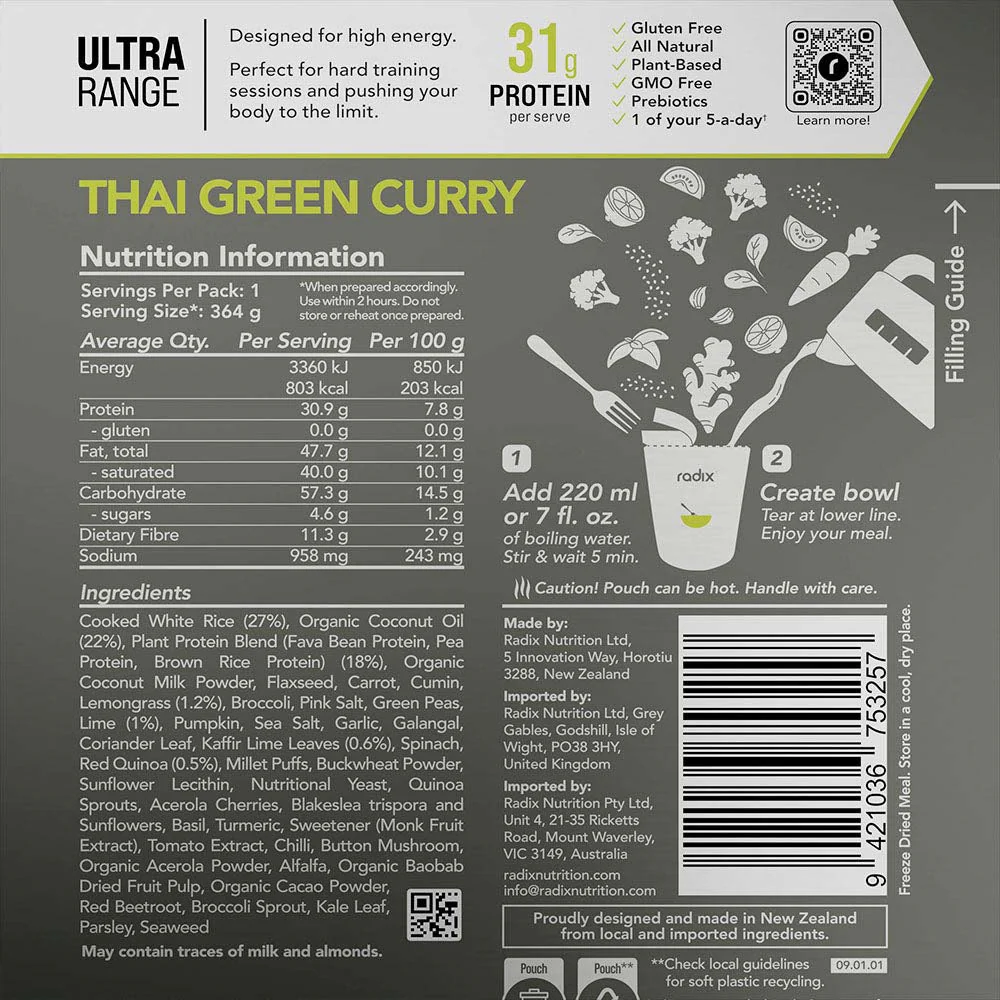 Radix Nutrition Ultra 800 Plant-Based - Image 8