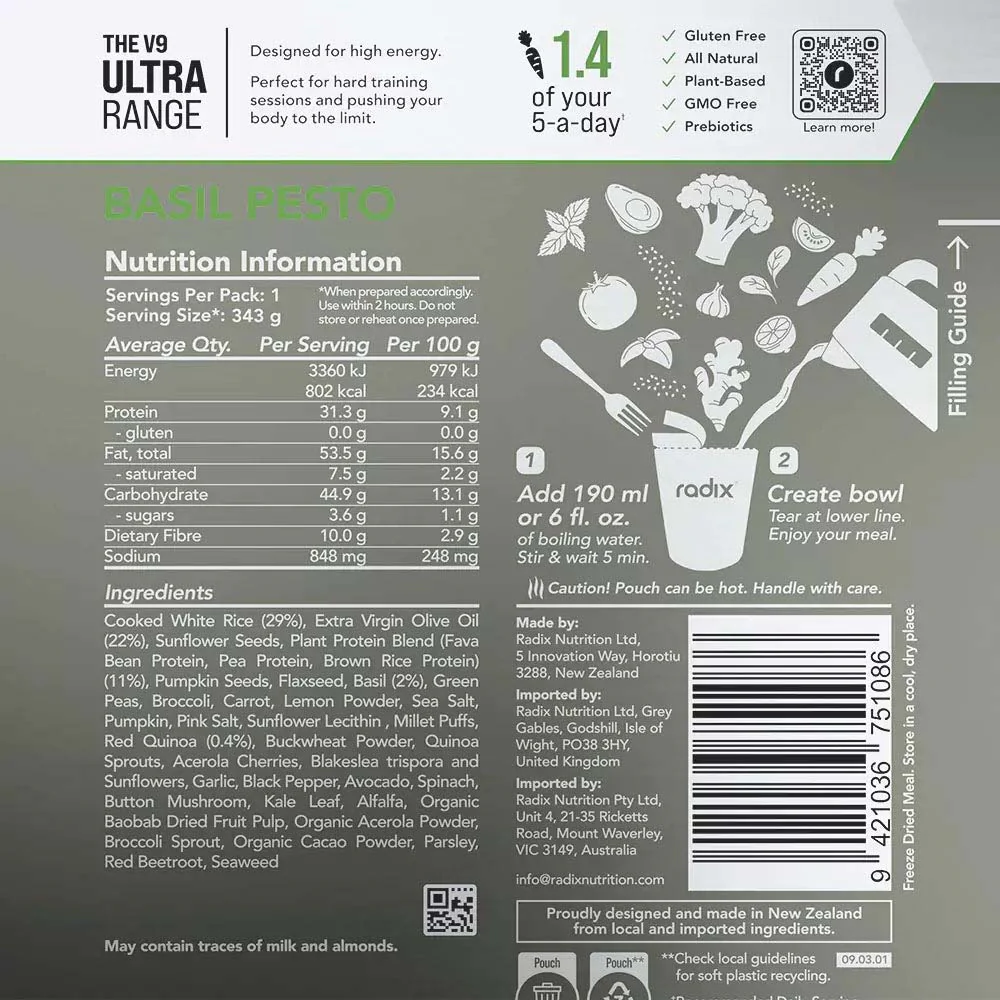 Radix Nutrition Ultra 800 Plant-Based - Image 9