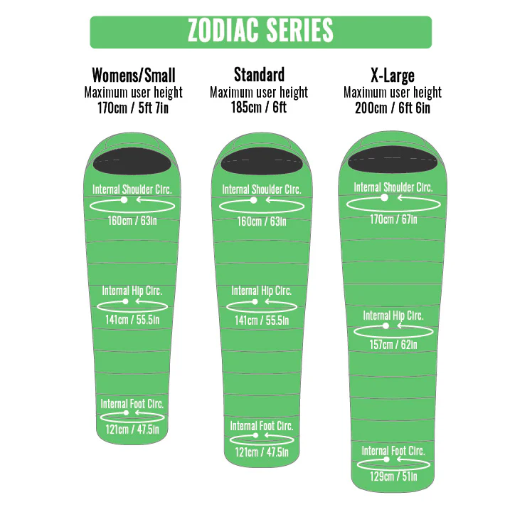 Zodiac 350 6 to 1°C Down Sleeping Bag - Image 10